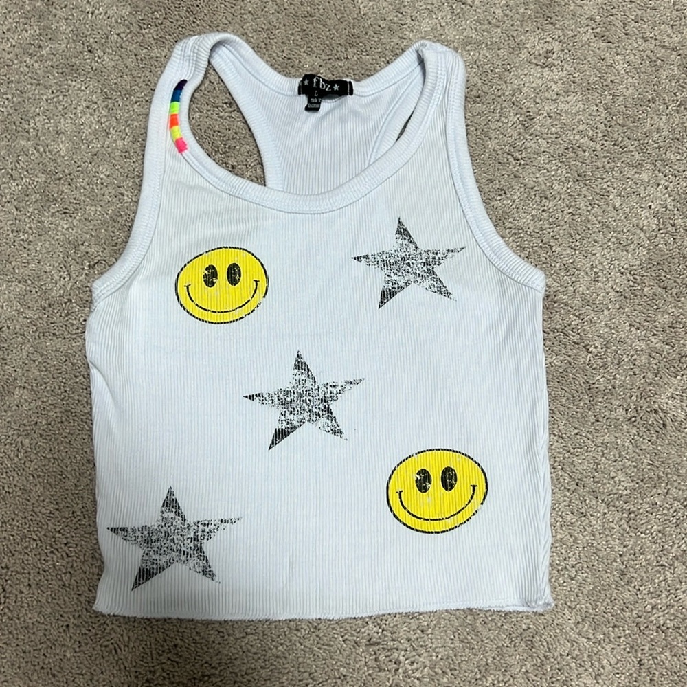 Flowers by Zoe tank top